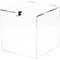 Plymor Clear Acrylic Locking Ballot / Collection / Donation Box